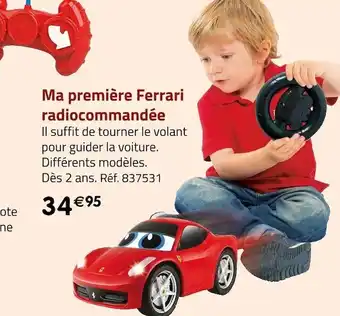 Géant Casino Ma première ferrari radiocommandée offre