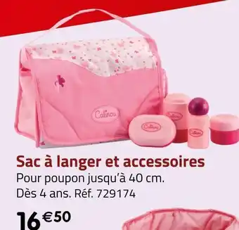 Géant Casino Sac à langer et accessoires offre
