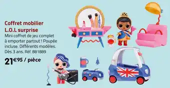 Géant Casino L.o.l surprise coffret mobilier offre