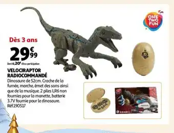 Auchan Velociraptor Radiocommandé offre