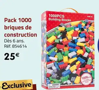 Pack 1000 briques de construction
