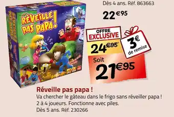 Goliath réveille pas papa !
