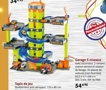 Géant Casino Garage 5 niveaux offre