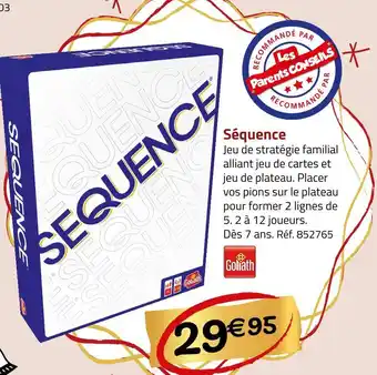 Géant Casino Goliath séquence offre