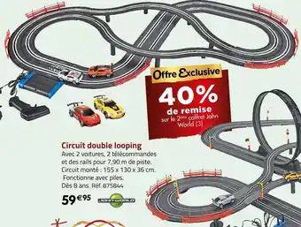Circuit double looping