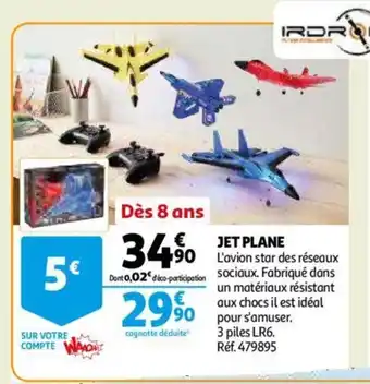 Auchan Jet Plane offre
