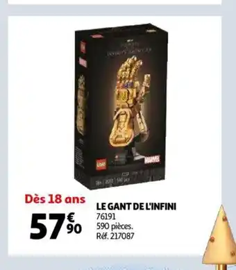 Auchan Le Gant De L'Infini offre