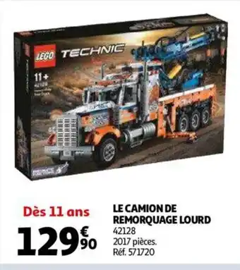 Auchan Le Camion De Remorquage Lourd offre