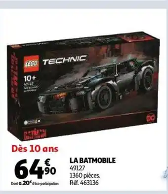 Auchan La Batmobile offre