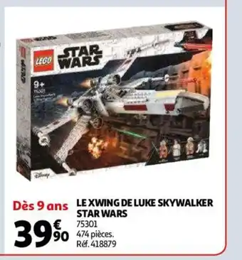 Auchan Le Xwing De luke Skywalker Star Wars offre