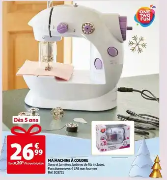 Auchan Ma Machine A Coudre offre