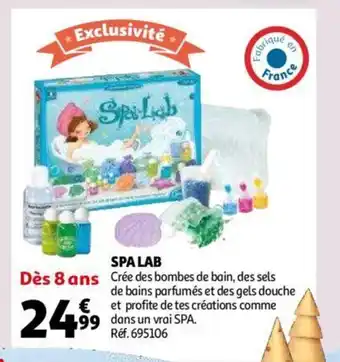 Auchan Spa Lab offre