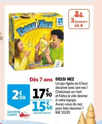 Auchan Dessi Nez offre