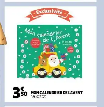Auchan Mon Calendrier De L'Avent offre