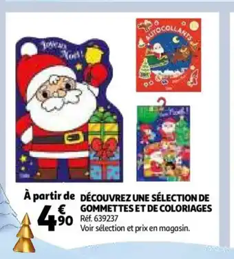 Auchan Découvrez UNE Sélection De Gommettes Et De Coloriages offre