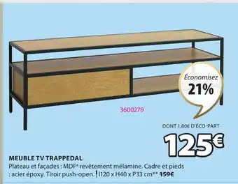 JYSK Meuble TV Trappedal offre