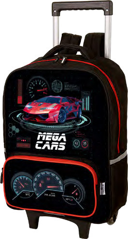 Bureau Vallée SAC À DOS TROLLEY «LOLA ESPELETA» ET «MEGACARS 2D» offre