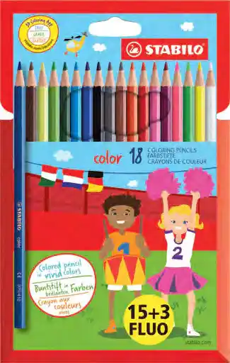 Bureau Vallée 18 CRAYONS DE COULEUR COLOR offre