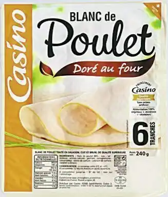 Spar BLANC DE POULET DORÉ AU FOUR offre