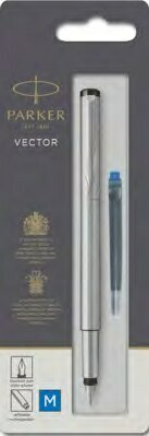 Bureau Vallée STYLO PLUME «VECTOR» ACIER offre