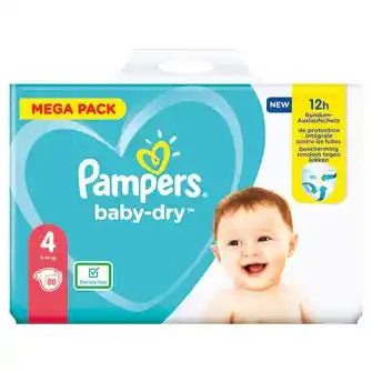 Auchan CHANGES BABY DRY PROTECTION INTÉGRAL MÉGA offre