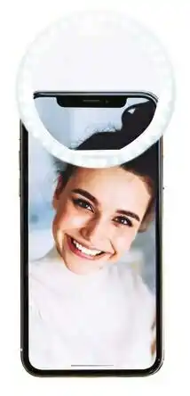 Auchan ANNEAU LUMINEUX POUR SELFIE offre
