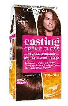 Auchan COLORATION CASTING GLOSS offre