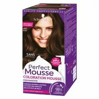 Auchan COLORATION PERFECT MOUSSE offre