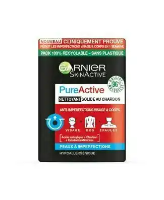 Auchan SAVON PURE CHARBON SKIN ACTIVE offre