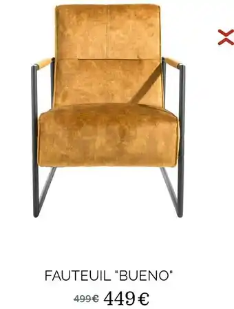 Xooon FAUTEUIL "BUENO" offre