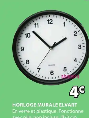 JYSK Horloge Murale Elvart offre