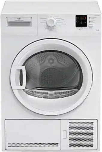 Géant Casino Sèche-linge à condensation CESLCE10W Blanc offre