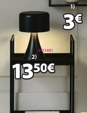 JYSK Lampe A Piles Jacob offre