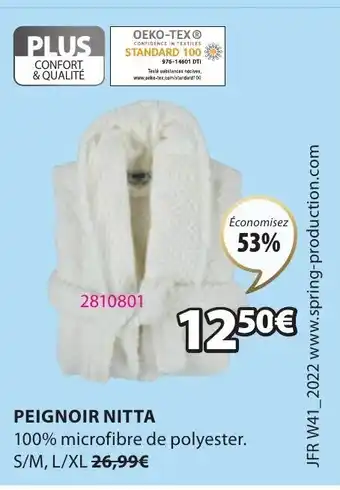 JYSK Peignoir Nitta offre