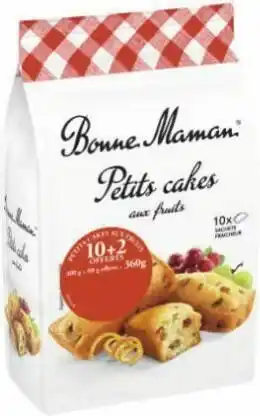 Géant Casino Petits cakes aux fruits offre
