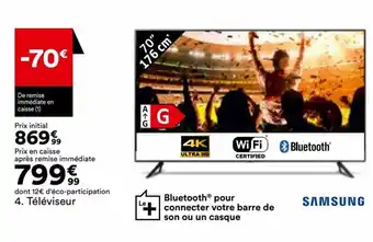 BUT Téléviseur Samsung offre
