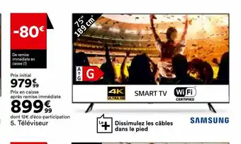 BUT Téléviseur Samsung offre