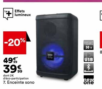 BUT Enceinte Sono offre