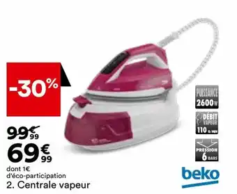 BUT Centrale Vapeur offre