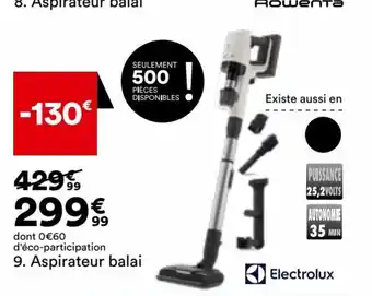 Aspirateur Balai