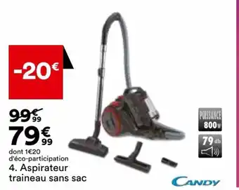 BUT Aspirateur Traineau Sans Sac offre