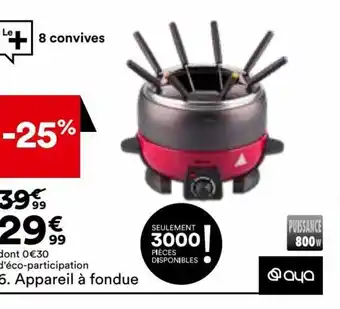 BUT Appareil A Fondue offre
