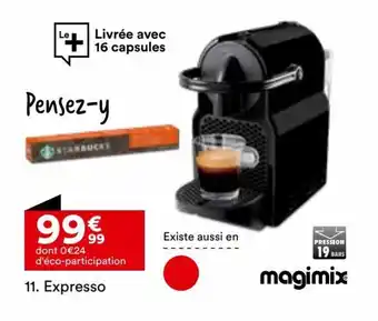 BUT Expresso offre