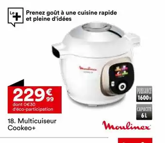 BUT Multicuiseur Cookeo offre