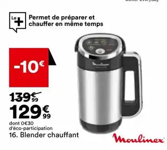 BUT Blender Chauffant offre