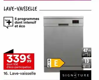 BUT Lave-Vaisselle offre