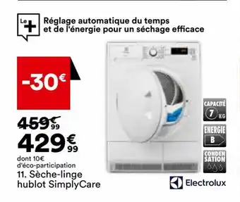 BUT Séche-Linge Hublot Symplycare offre