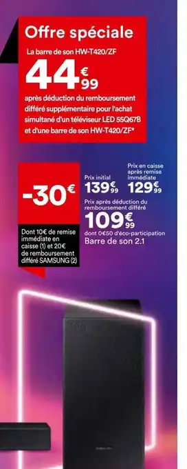 BUT Barre De Son 2.1 offre