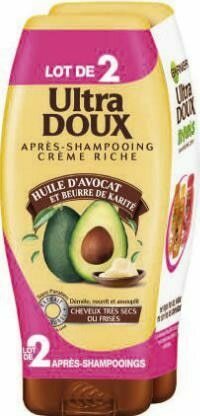 Géant Casino Après shampooing avocat karité Ultra doux offre
