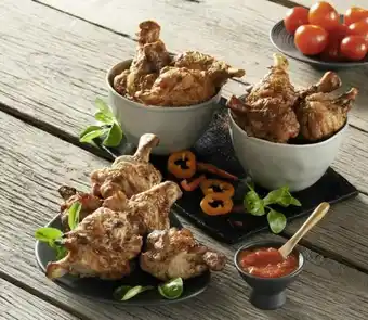 Géant Casino Coq ailes nature ou à la mexicaine ou goût barbecue offre